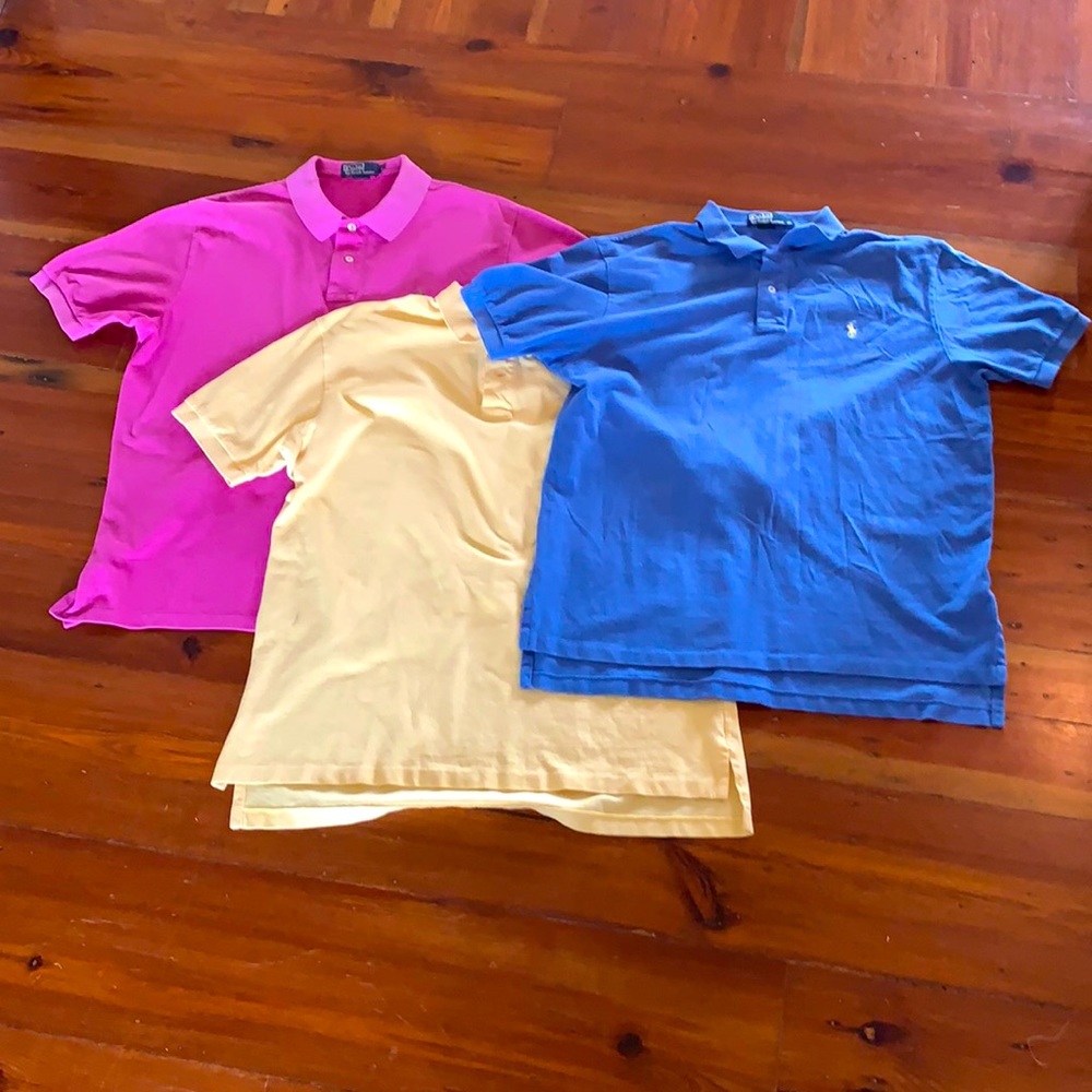 Ralph Lauren Polo Bundle of 3 Size XL
